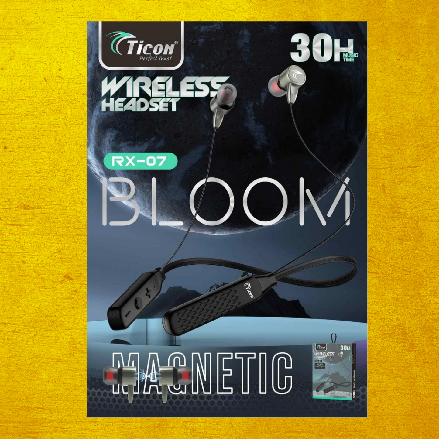 Ticon neck band 30 Hrs Playtime