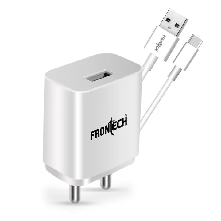 Frontech 12 W Fast Charger with Type C Cable
