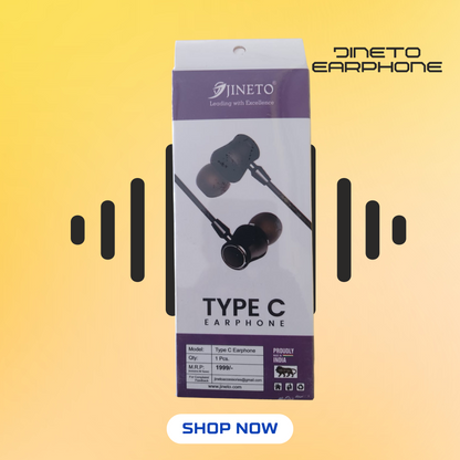Jineto Type C Earphone JCE 110