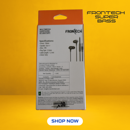 Frontech EF0047 Earphone